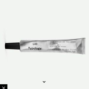 Typology L40 — Eye Cream for Dark Circles and Eye Bag